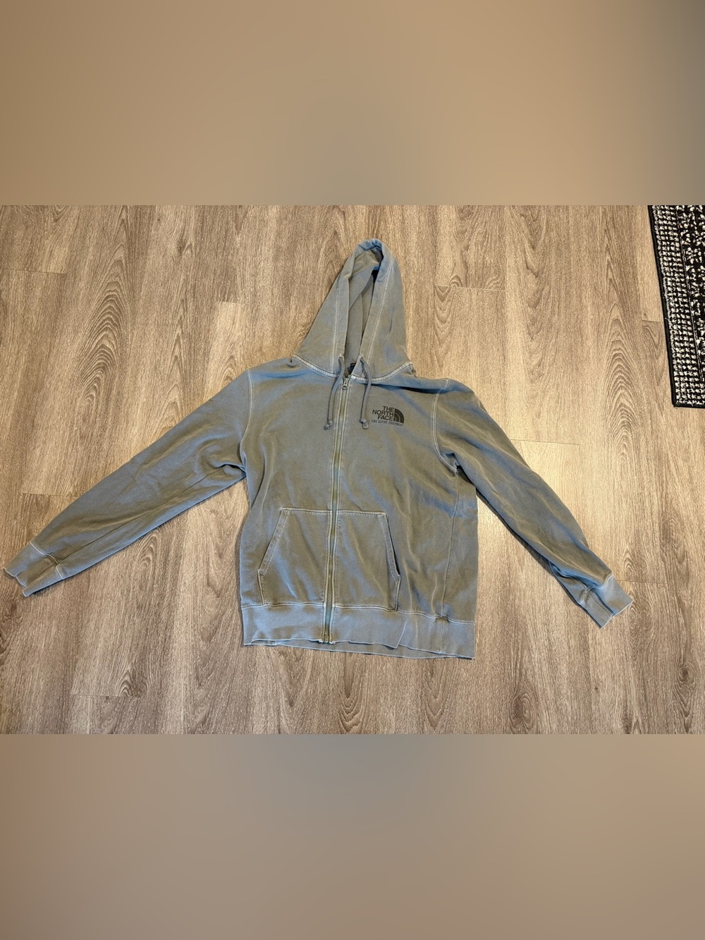 The North Face Fine Alpine Equipment Grey Fullzip Hoodie Size Large